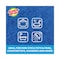 Scotch-Brite Non-Scratch Scour Pads, Size 3 x 6, Blue, PK10 62310 - alternate 8